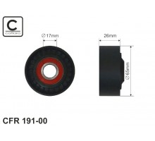 Натяжитель ремня генератора (ролик) на Renault Dokker 2012- 1.5dCi -Caffaro (Польша) - CFR191-00