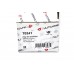 Натяжитель ремня генератора на Renault Kangoo 1997-2008 1.4 + 1.6 16V (-AC) - Hutchinson (Франция) - T0241