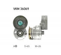 Натяжитель ручейкового ремня на Renault Trafic 2001- 1.9dCi (-AC) - SKF (Швеция) - VKM 36069