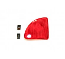 Отражатель в заднем бампере (R, правый) на Renault Kangoo 2003-2008 - Polcar (Польша) - O 6060886E