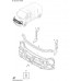 Передняя панель под установку фар на Renault Trafic 2001-2006 - BLIC (Польша) - 6502-08-5089200P
