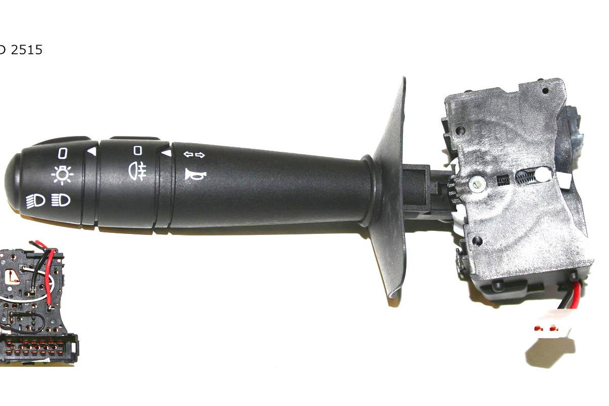 Переключатель света фар с звуковым сигналом на Renault Kangoo 1997-2008 A&D (Польша) AD2515 Переключатель света фар с звуковым сигналом на Renault Kangoo 1997-2008 A&D (Польша) AD2515