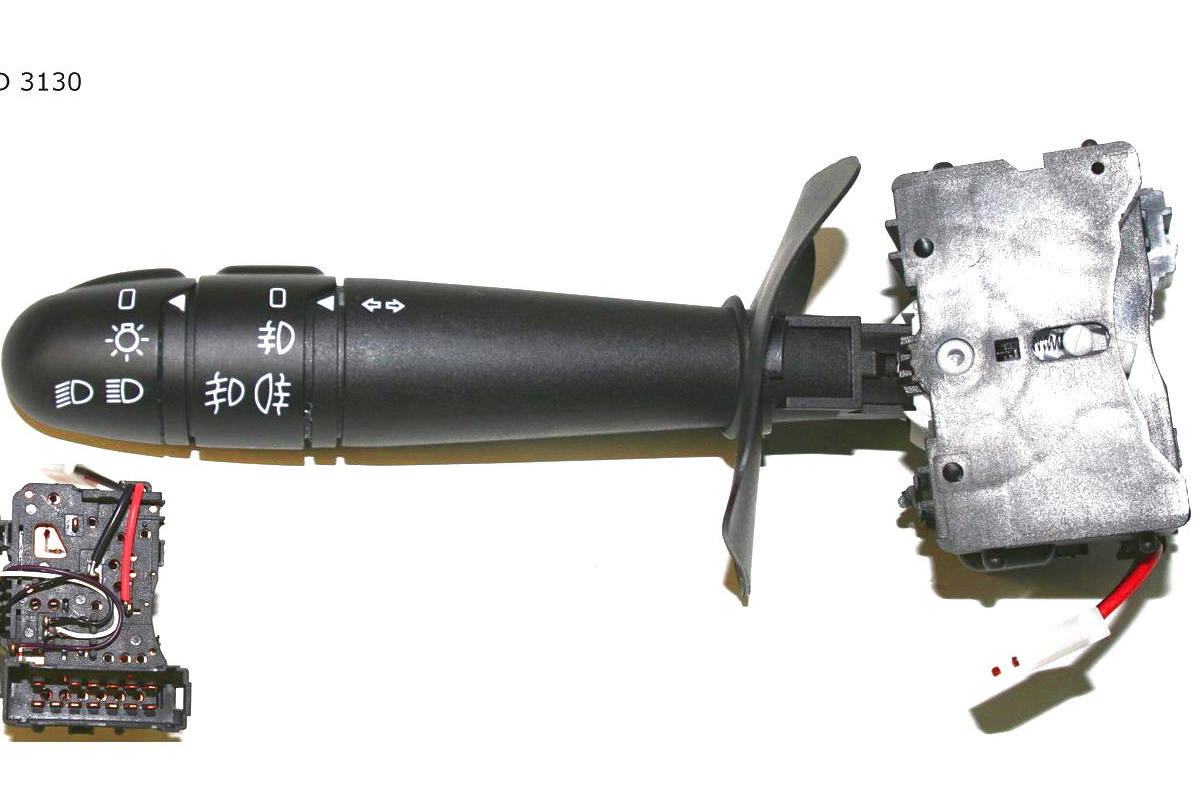 Переключатель света фар с функцией для противотуманных фар на Renault Kangoo 1997-2008 A&amp;D (Польша) AD3130