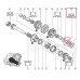 Подшипник КПП на Renault Trafic 2001- 25x62x17.25 - Renault (Оригинал) - 322236417R