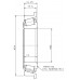 Подшипник КПП на Renault Trafic 2001- 25x59x18.75 - SNR (Франция) - EC35116