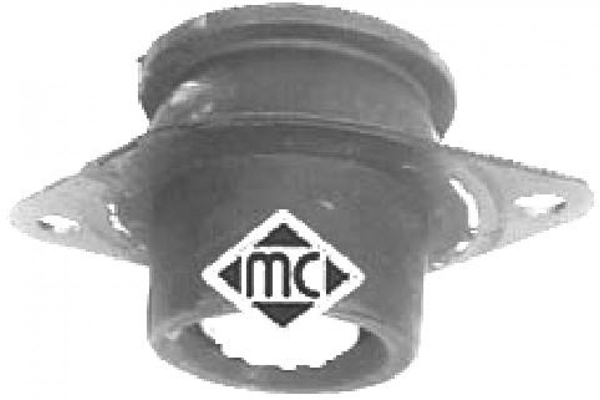 Подушка двигателя / КПП 2001- 1.9dCi L (левая, круглая) - Metalcaucho (Испания) - MC04451