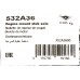 Подушка двигателя (задняя восьмёрка) на Renault Scenic II 2001-2009 1.9dCi+2.0 16V - Hutchinson - 532A36