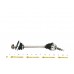 Полуось приводная (L, левая, Количество шлицов: 23) на Renault Kangoo 2001-2005 1.5dCi+1.6 16V - GSP - 250261