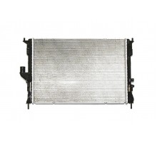 Радиатор охлаждения двигателя на Renault Logan I 2004-2012 1.5dCi+1.4+1.6  - Thermotec - D7R040TT