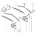 Рычаг стеклоочистителя (задней двери, 180*/270*) на Renault Trafic 2001 - OPEL - 4408547
