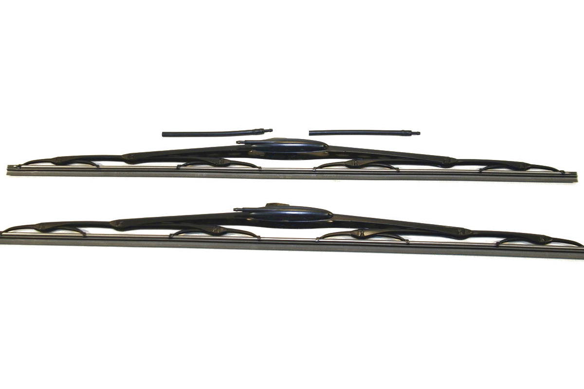 Щётки стеклоочистителя к-кт 2шт 600/600mm с форсункой Renault Mascott 19992010 Renault (Оригинал) 5001865593