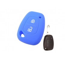 Силиконовый чехол на корпус ключа Renault Kangoo 1997-2008 - DSP (Китай)- PGBLUE