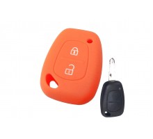 Силиконовый чехол на корпус ключа Renault Kangoo 1997-2008 - DSP (Китай)- PGORANGE