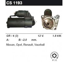 Стартер на Renault Trafic II 2001-2014, 1.9dCi -MSG (Италия) - CMS1193