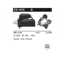 Стартер на Renault Trafic II 2006-2014, 2.0dCi -MSG (Италия) - CMS1415