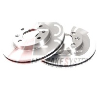 Тормозной диск передний, 238 mm на Renault Kangoo 2001-2008 - ABS (Нидерланды) - ABS15117