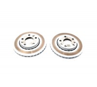 Тормозной диск передний 280mm. (к-т 2шт) на Renault Megane IV - Renault (Оригинал) - 402060010R