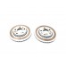 Тормозной диск передний 280mm. (к-т 2шт) на Renault Scenic III - Renault (Оригинал) - 402060010R