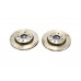Тормозной диск передний 238mm. (к-т 2шт) на Renault Kangoo 2001-2008 - RENAULT (Оригинал) - 7701204286