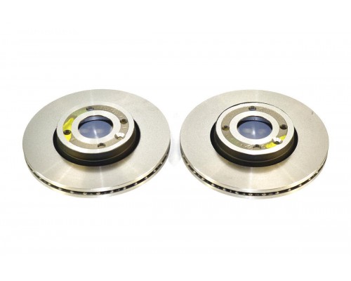 Тормозной диск передний 258mm. R14 (к-т 2шт) на Renault Kangoo II 2008 - RENAULT (Оригинал) - 7701210081