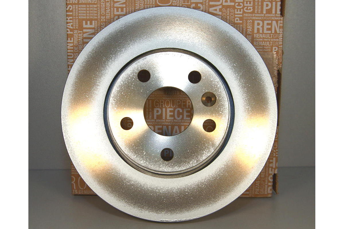 Тормозной диск передний 280mm. (к-т 2шт) на Renault Kangoo II 2008 - Renault - 8201464604