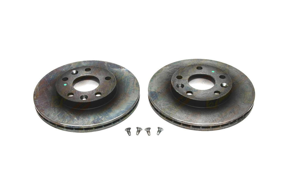 Тормозной диск передний 269mm (к-т 2шт) на Renault Duster I 2011-2017 (4x2) - Renault (Оригинал) - 402066300R