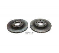 Тормозной диск передний 269mm (к-т 2шт) на Renault Duster I 2011-2017 (4x2) - Renault (Оригинал) - 402066300R