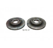Тормозной диск передний 269mm (к-т 2шт) на Renault Duster I 2011-2017 (4x2) - Renault (Оригинал) - 402066300R