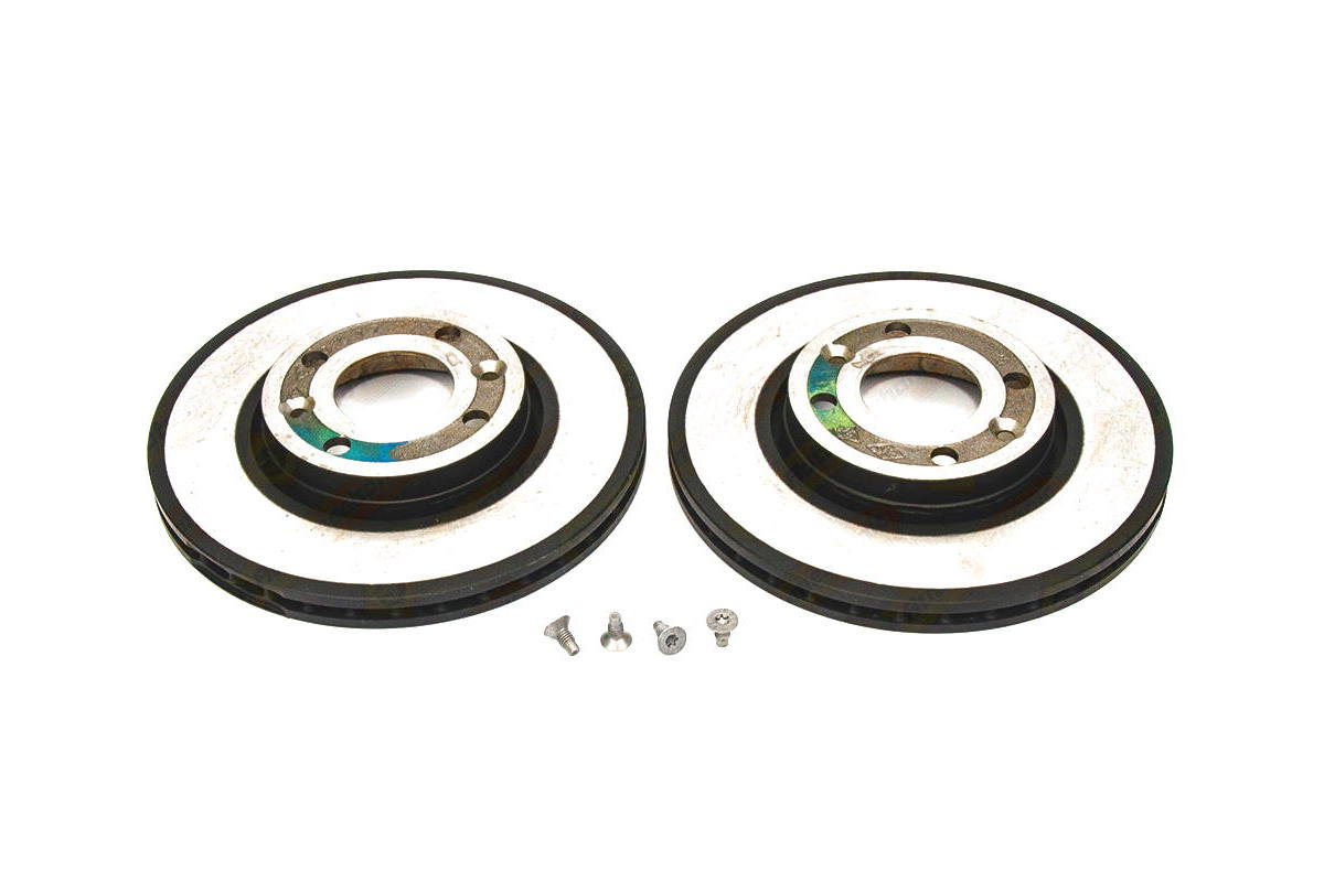 Тормозной диск передний 258mm.(к-т 2 шт) на Renault Clio IV 2012- - Renault (Оригинал) - 402067501R