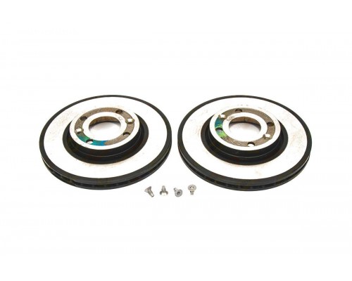 Тормозной диск передний 258mm.(к-т 2 шт) на Renault Clio IV 2012- - Renault (Оригинал) - 402067501R
