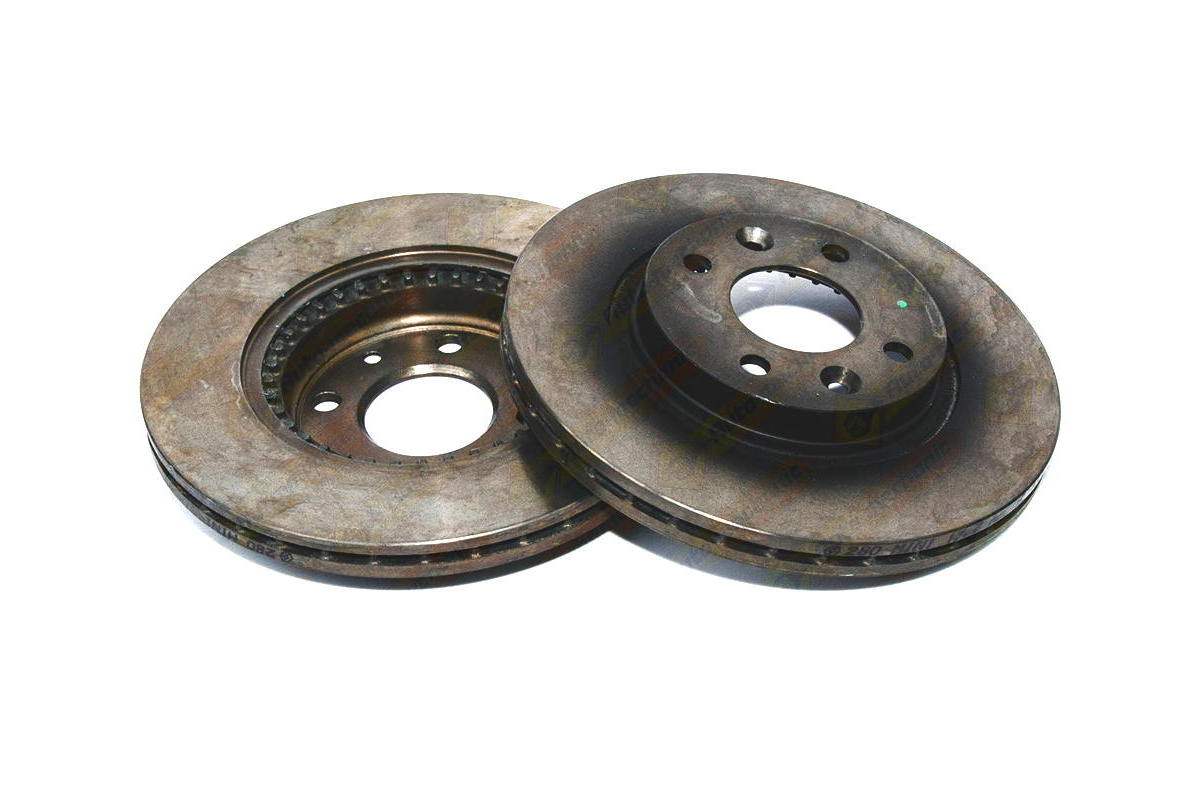 Тормозной диск передний 259mm. (к-т 2шт) на Renault Kangoo 2001-2008 - Renault (Оригинал) - 8201464598