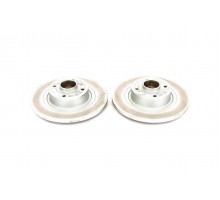 Тормозной диск задний 270mm. комплект 2 шт. на Renault Megane II 2001-2009 - Renault (Оригинал) - 7701207898
