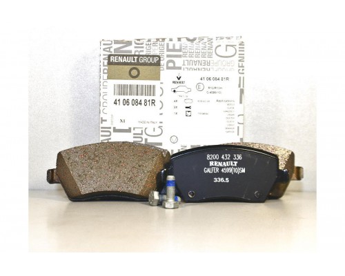 Тормозные колодки передние на Renault Dokker 2012 - Renault - 410608481R