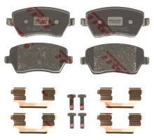 Тормозные колодки передние на Renault Kangoo II 2008 - TRW (США / Германия) - GDB3332