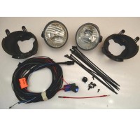 Установочный к-т противотуманных фар на Renault Trafic 06-14 (2 фары + 2 кронштейна) - 7711428111