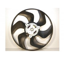 Вентилятор радиатора в диффузоре d=383mm на Renault Trafic II + Opel Vivaro A 01-14 - 77 01 069 898