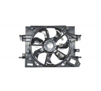 Вентилятор радиатора в диффузоре на Renault Duster I 11-17 1.5dCi+1.6SCe - Renault (Оригинал) - 214811626R