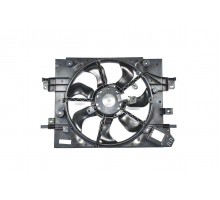 Вентилятор радиатора в диффузоре на Renault Duster I 11-17 1.5dCi+1.6SCe - Renault (Оригинал) - 214811626R