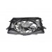 Вентилятор радиатора c диффузором на Renault Captur 2013- (+AC) - Renault (Оригинал) - 214818009R