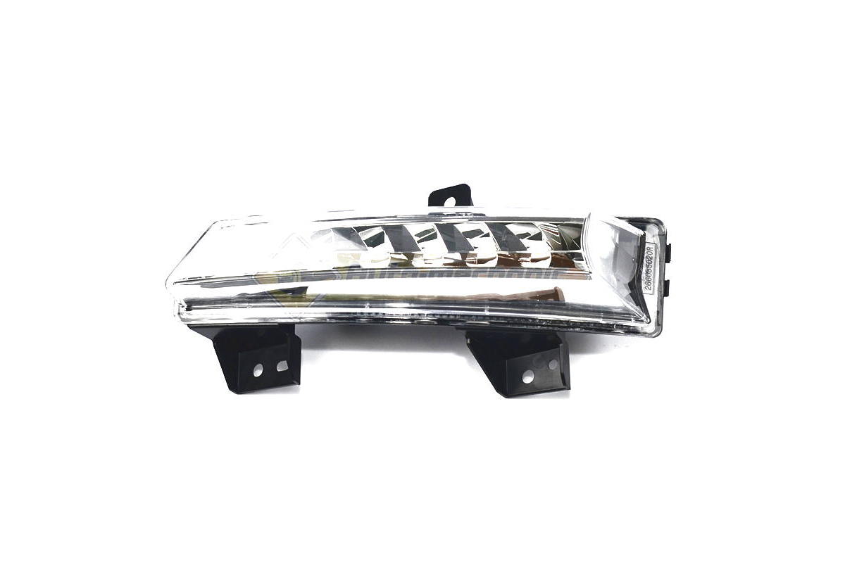 Внешние светодиодные дневные ходовые огни на Renault Fluence 2014-2016 - Renault (Оригинал) - 266055020R