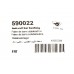 Втулка переднего стабилизатора (внутреняя) на Renault Kangoo 1997-2008 - Hutchinson - 590022