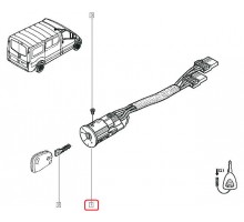 Замок зажигания на Renault Trafic 2001 - Renault (Оригинал) - 7701475696