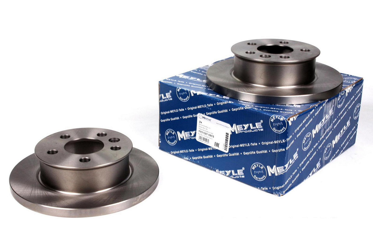 Тормозной диск передний сплошной (R14, 260x16mm) VW Transporter T4 90-96 1155211015 MEYLE (Германия)