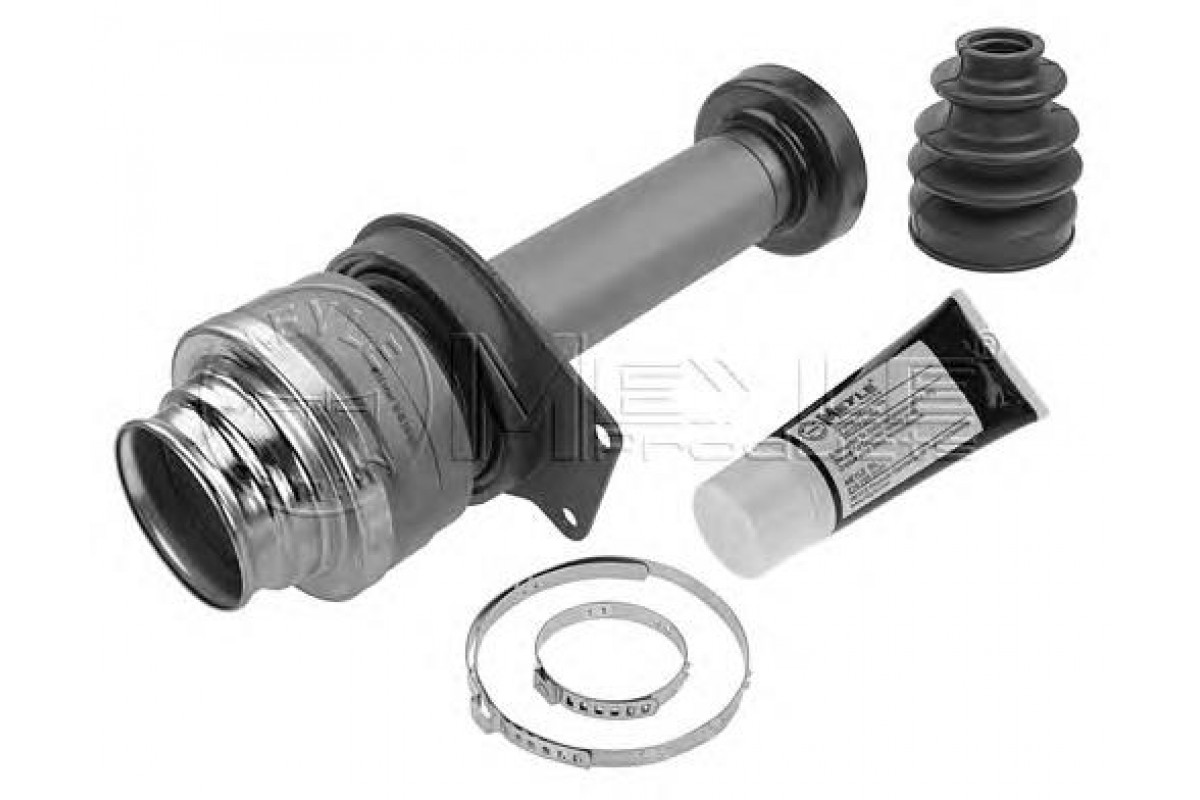 Шрус внутренний правый (с подвесным подшипником) VW T5 1.9TDI / 2.0 03- 1004980155 MEYLE (Германия)