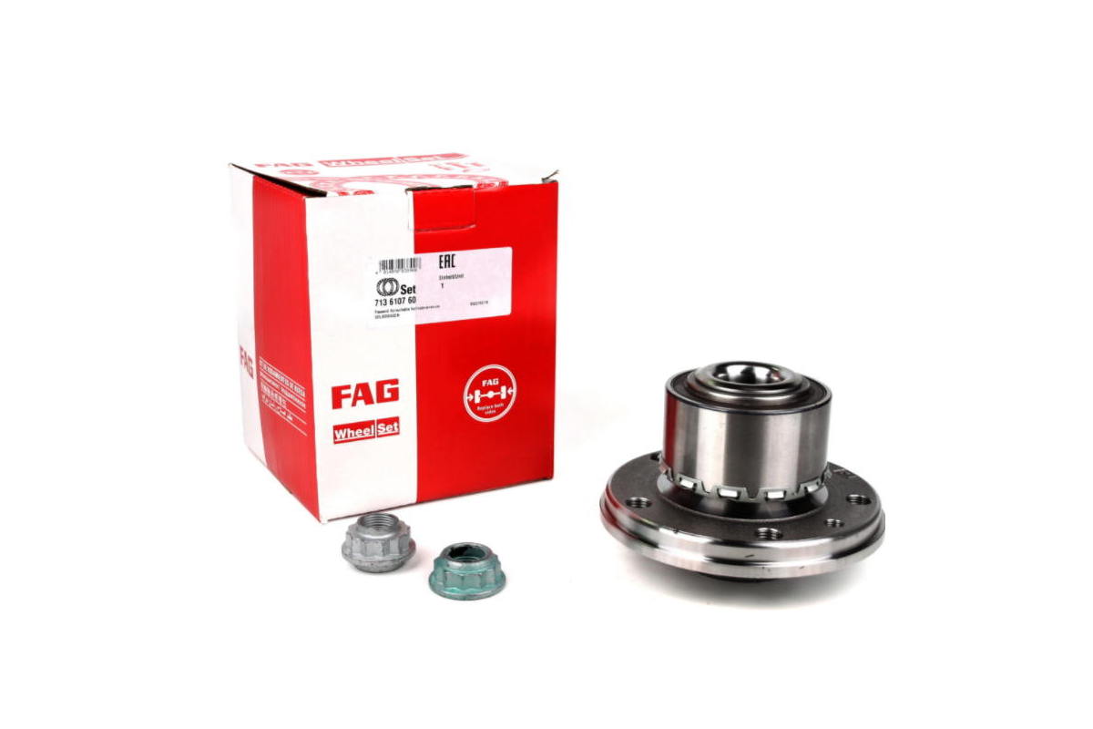 Комплект подшипника ступицы колеса VW Transporter T5 03- 713 6107 60 FAG (Германия) Комплект подшипника ступицы колеса VW Transporter T5 03- 713 6107 60 FAG (Германия)