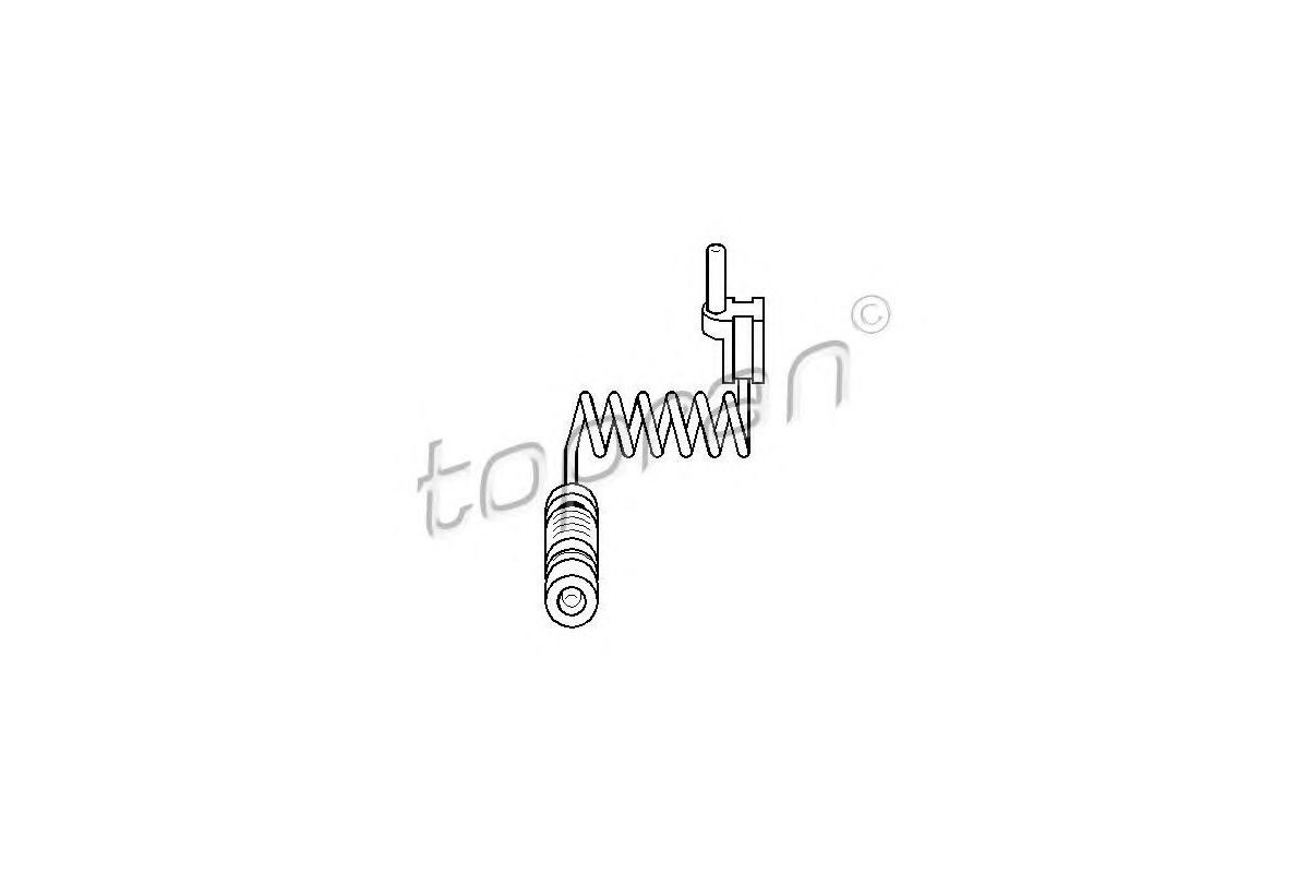 Датчик износа тормозных колодок MB Sprinter 901-905 1995-2006 401204 TOPRAN (Германия) Датчик износа тормозных колодок MB Sprinter 901-905 1995-2006 401204 TOPRAN (Германия)