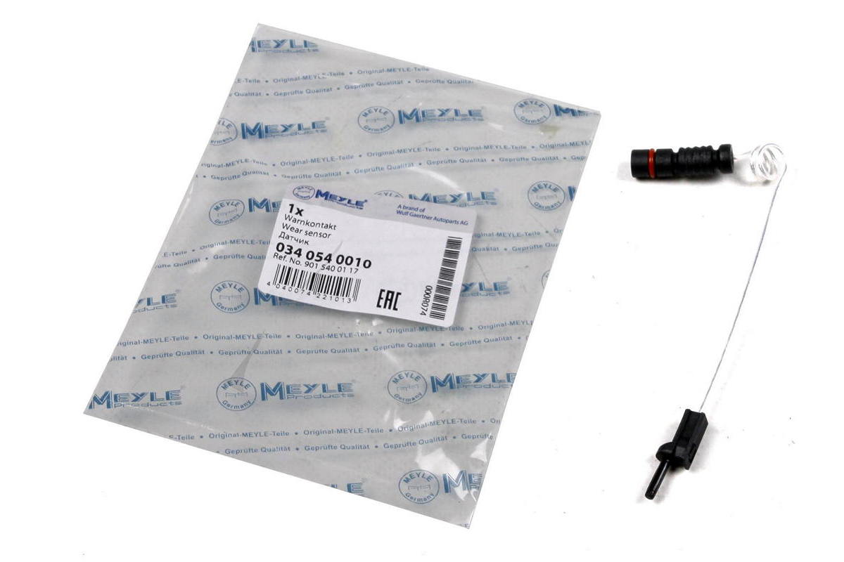 Датчик износа тормозных колодок VW LT 28-46 1996-2006 0340540010 MEYLE (Германия) Датчик износа тормозных колодок VW LT 28-46 1996-2006 0340540010 MEYLE (Германия)