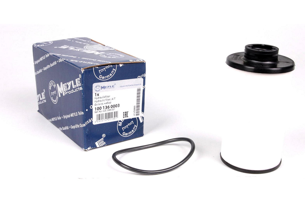 Фильтр масляный КПП DSG VW Caddy III 04- 1001360003 MEYLE (Германия) Фильтр масляный КПП DSG VW Caddy III 04- 1001360003 MEYLE (Германия)