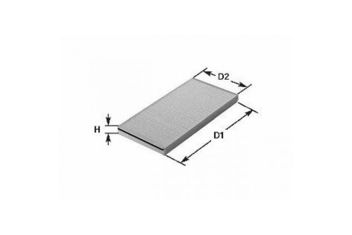 Фильтр салона MB Sprinter 1995-2006 NC2038 CLEAN FILTERS (Италия) Фильтр салона MB Sprinter 1995-2006 NC2038 CLEAN FILTERS (Италия)