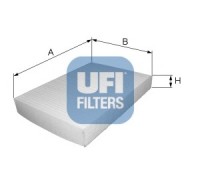 Фильтр салона MB Vito 639 2003- 53.110.00 UFI (Италия)